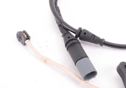 Sensor de desgaste de pastillas de freno delantero izquierdo OEM 34356860181 para BMW E70, E71, E72, F15, F16. Original BMW.