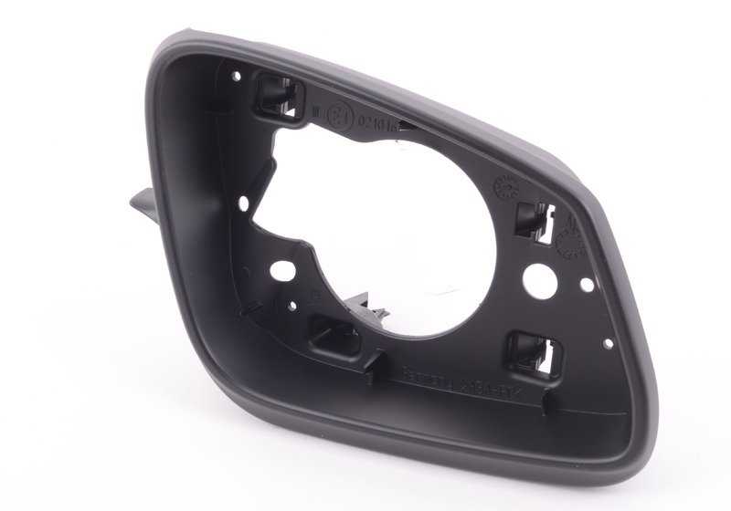 Soporte derecho de retrovisor OEM 51167216368 para BMW F10, F11, F18. Pieza original BMW.