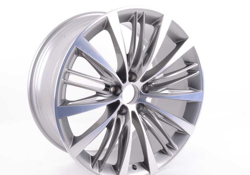 Rodas de liga V-Spoke 463 OEM 36116854557 para BMW F07, F07N, F01, F01N, F02, F02N, F04. Acabamento Bicolor (Ferricgreg/GlanzDedReht). BMW original.