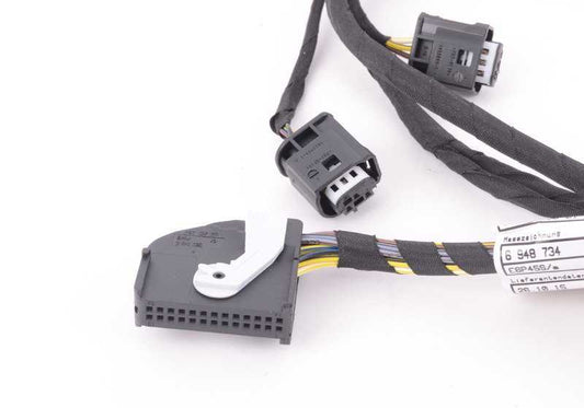 Cableado sensor parachoques trasero OEM 61126948739 para BMW E63, E64. Original BMW.