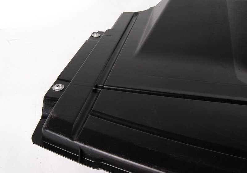 Cubierta aislante motor OEM 51718242567 para BMW E46 316i y 318Ci (todos los modelos compatibles). Protege el compartimento del motor. Pieza original BMW.