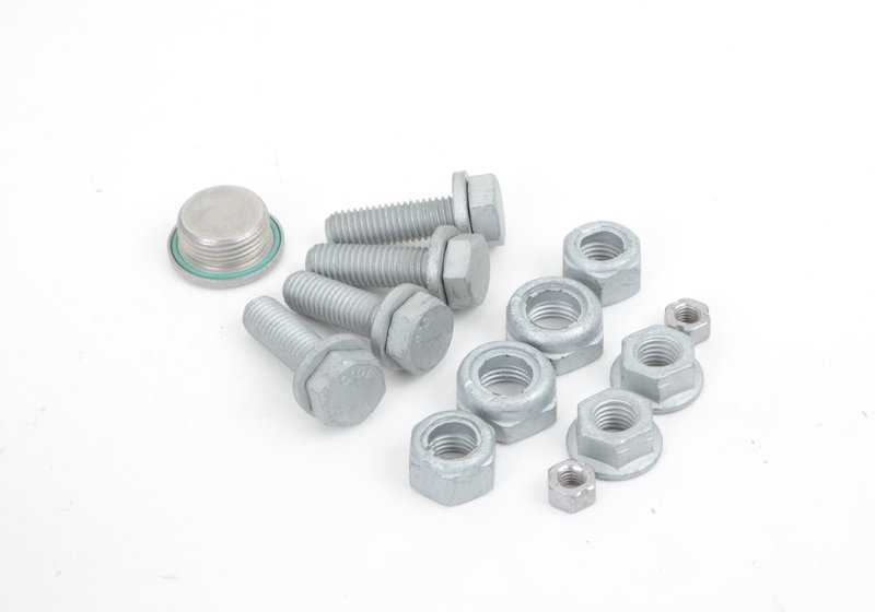 Juego de brazos de suspensión OEM 31122157596 para BMW E46. Incluye brazos delanteros izquierdo y derecho, tornillería y silentblocks. Compatible con todos los E46. Original BMW.