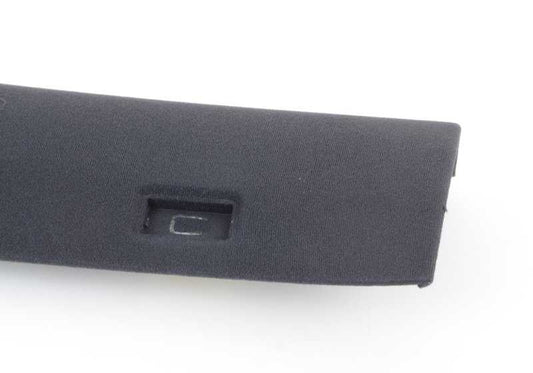 Moldura interior pilar A izquierda OEM 51437897587 para BMW E60, E61. Original BMW.