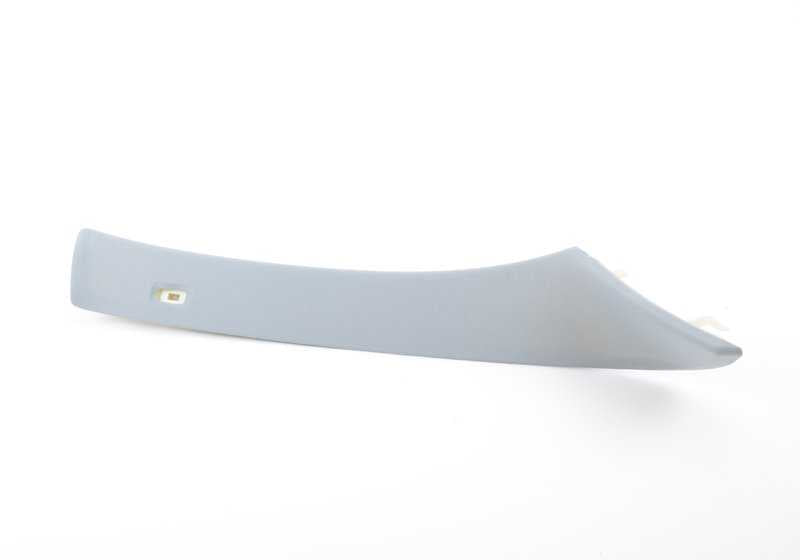 Moldura derecha del pilar A (color gris Alaska) OEM 51436978630 para BMW E81 y E82. Pieza original BMW. Ideal para sustituir revestimiento interior lateral delantero del parabrisas.
