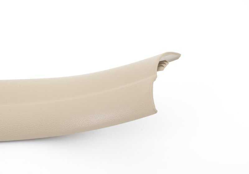 Embellecedor entrada puerta izquierda color beige OEM 51476952917 para BMW E92, E92N, E93, E93N. Original BMW.