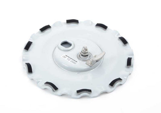 Silver tire plug 36107980127 for BMW F06, F06N, F01, F01N, F02, F02N. Original BMW.