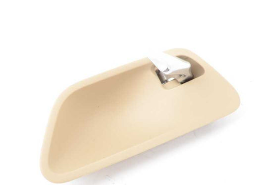 Maneta interior puerta izquierda OEM 51417279345 para BMW F30, F30N, F31, F31N, F34, F34N, F35, F35N, F32, F32N, F33, F33N, F36, F36N. Color beige veneto. Original BMW.