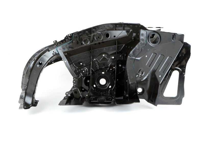 Revêtement intérieur de la roue avant gauche OEM 41107259359 pour BMW F10, F11, F06, F12, F13. BMW d'origine