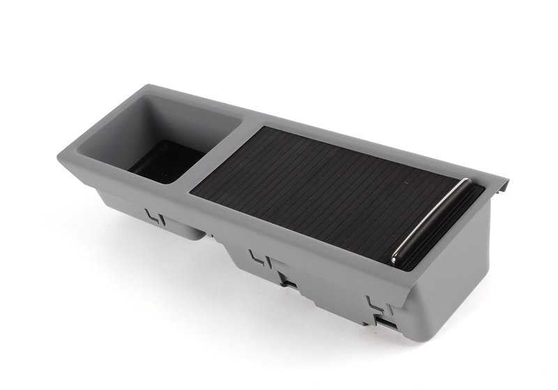 Cubierta arrollable gris OEM 51167038324 para maletero BMW Serie 3 E46 (1999-2006). Original BMW.