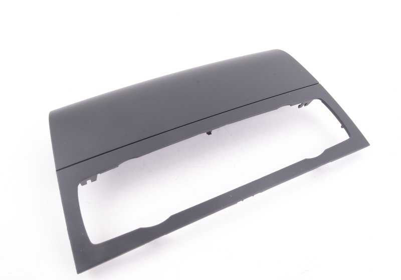 Embellecedor central salpicadero OEM 51456976842 para BMW E81, E82, E87. Original BMW.