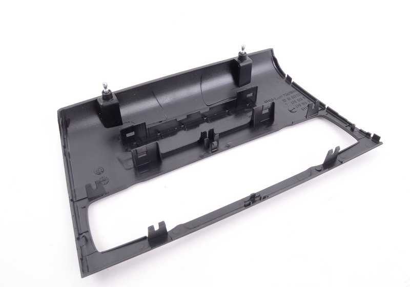 Embellecedor central salpicadero OEM 51456976842 para BMW E81, E82, E87. Original BMW.