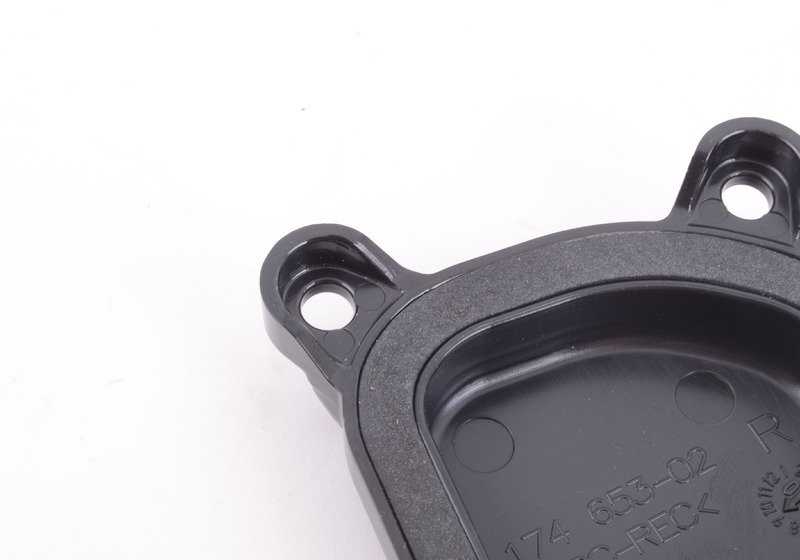Tampa do ajustador de alcance do farol direito para BMW F07, F07N, F10, F11, F18 (OEM 63127262838). BMW originais.