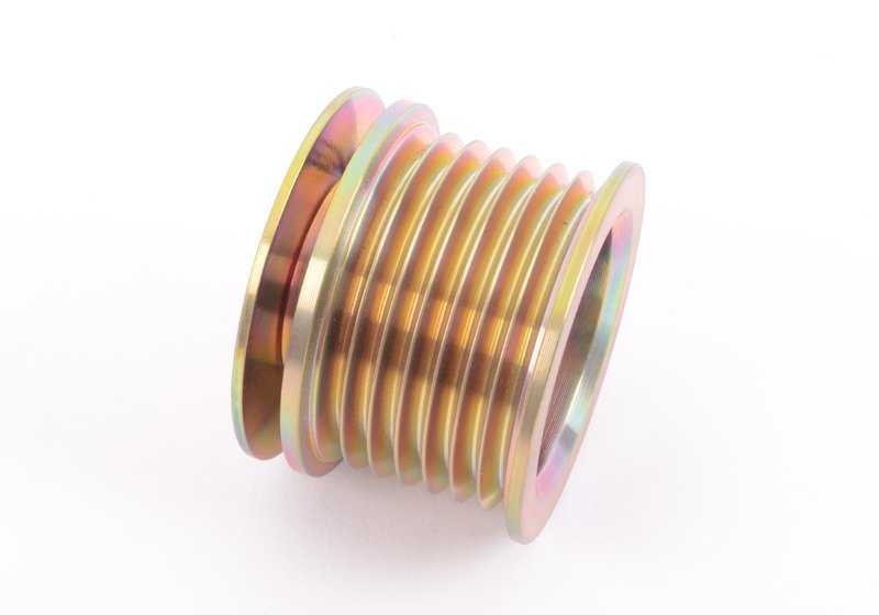 Polea de alternador OEM 12311407707 para BMW E39, E52, Z8. Repuesto original BMW.