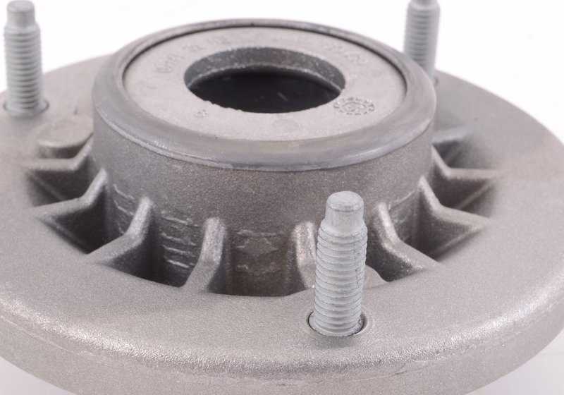 Soporte amortiguador trasero OEM 33506863301 para BMW F10N, F18N, F13, F13N. Compatible con suspensión VDC. Original BMW.