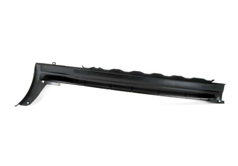 Cubierta lateral derecha del estribo OEM 51713401810 para BMW X3 E83, E83N. Original BMW.