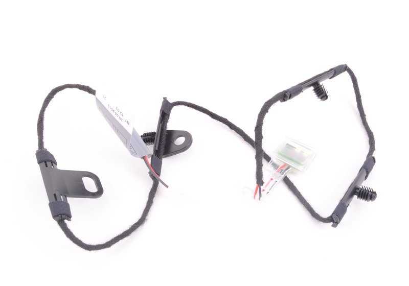 Poignée de porte arrière droite OEM 63177184662 pour BMW X5 E70, E70N et X6 E71. BMW d'origine.