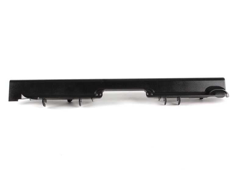 Tapa embellecedora izquierda de la guía del asiento OEM 52107118501 para BMW E81, E82, E87, E88, E90, E91, E92, E84, F25, F26. Original BMW.