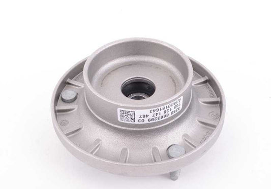 Upper rear suspension support OEM 33506863299 for BMW F10, F18. Original BMW.