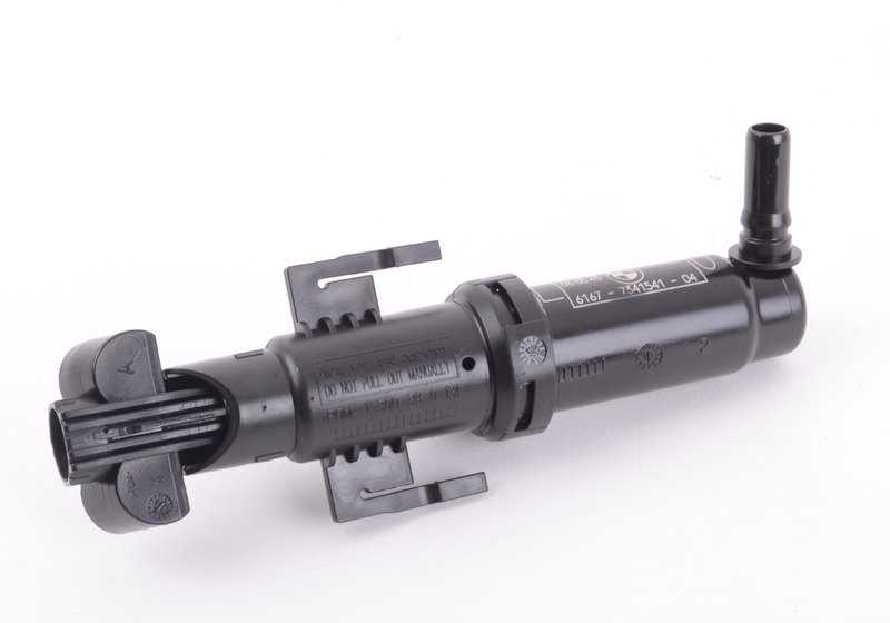 Boquilla lavafaros izquierda OEM 61677341541 para BMW F01, F02, F04. Original BMW.