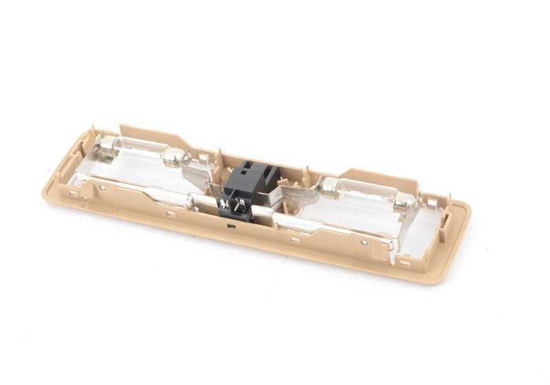 Luz del espejo retrovisor interior OEM 63318360011 para BMW E39 y E38. Original BMW.