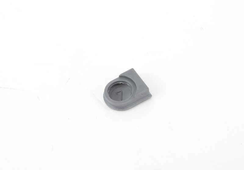 Dark silver Embelloe Cap 51458177854 for BMW E36 316i (Models Ca11, CA12, CA21, CA22, BE11, BE21, CA71, CA72, CA81, CA82). Original BMW.