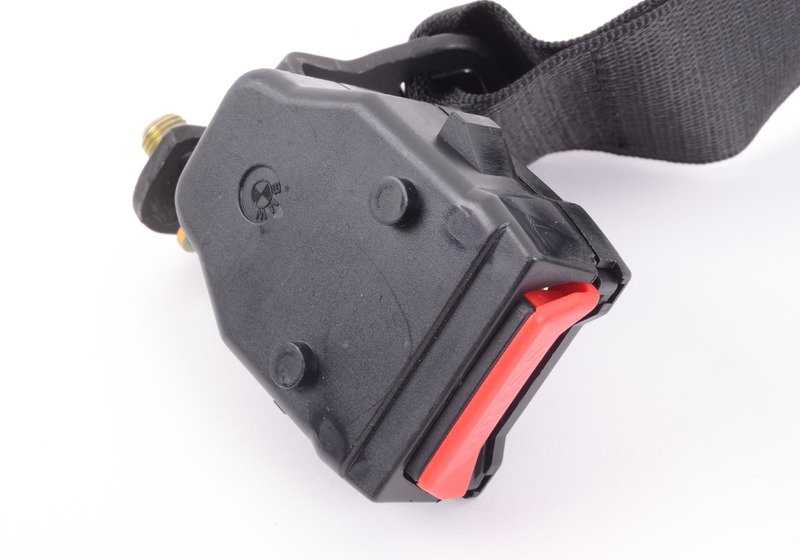 Cinturón de seguridad trasero izquierdo OEM 72118120353 para BMW E34. Original BMW.