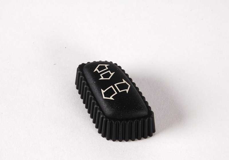 Botón ajuste respaldo asiento delantero derecho OEM 61311379368 para BMW E36, E34, E39, E24, E32, E38. Original BMW.