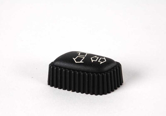 Botón ajuste respaldo asiento delantero derecho OEM 61311379368 para BMW E36, E34, E39, E24, E32, E38. Original BMW.