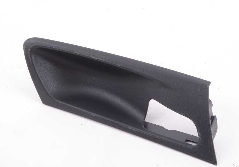 Cubierta interior tirador puerta delantera derecha OEM 51416969378 para BMW X5 E70 (3.0d, 3.0sd, 3.0si, 3.5d, 4.8i). Original BMW.