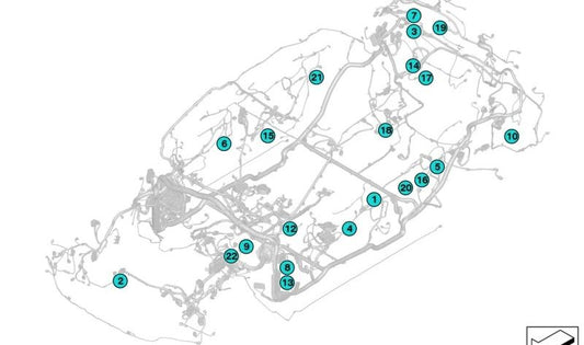 Conector eléctrico 3 pines OEM 12527561109 para BMW F07, F10, F11, F06, F12, F13, F01, F02. Compatible con múltiples modelos, pieza eléctrica original BMW.