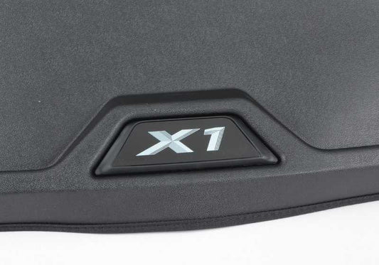 Alfombrilla maletero rígida OEM 51472407168 para BMW X1 (F48, F48N, F49, F49N). Resistente al agua y suciedad, con borde elevado y acabado antideslizante. Original BMW.