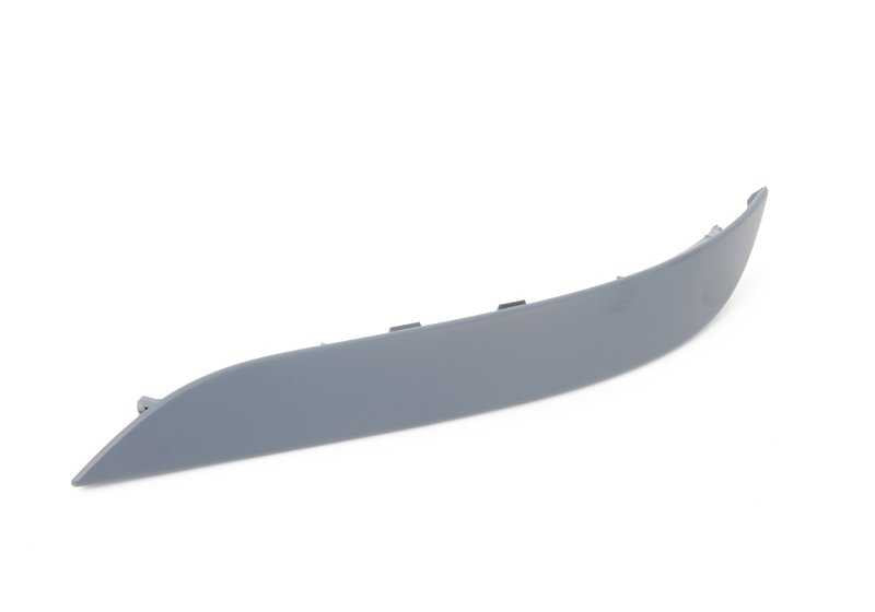Moldura trasera izquierda imprimada OEM 51127166661 para BMW E60, E61. Original BMW.