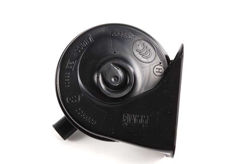 Bocina tono alto OEM 61336907044 para BMW E90, E91, E92, E93. Original BMW.