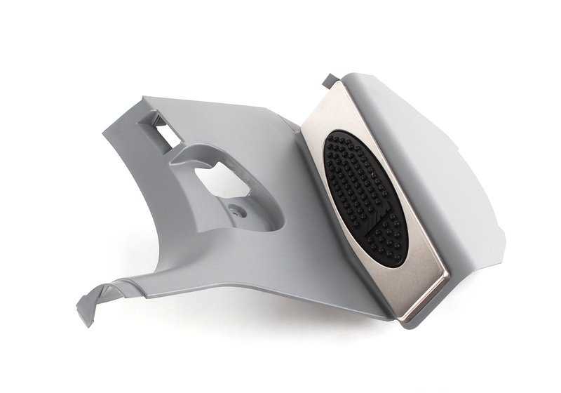 Revestimiento lateral reposa-pies M delantero izquierdo OEM 51437894565 para BMW Serie 3 E46. Original BMW.