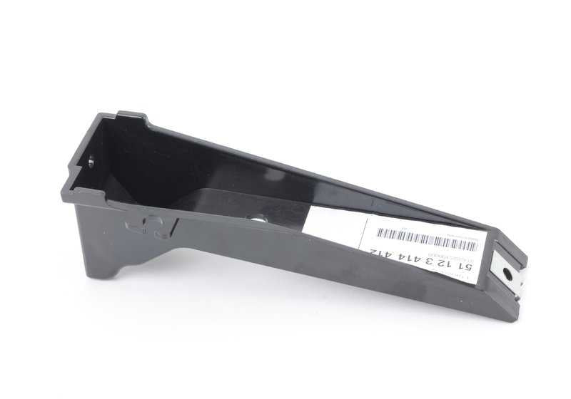 Soporte trasero paragolpes OEM 51123414412 para BMW X3 E83 y E83N. Compatible con paquete aerodinámico M. Pieza original BMW.