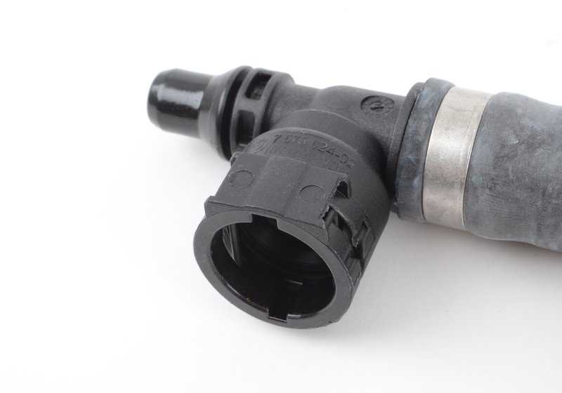 Manguito de refrigerante OEM 17127575432 para BMW F01, F02, F04, F06, F07, F10, F11, F12, F13. Compatible con motores N63 y N63T. Original BMW.