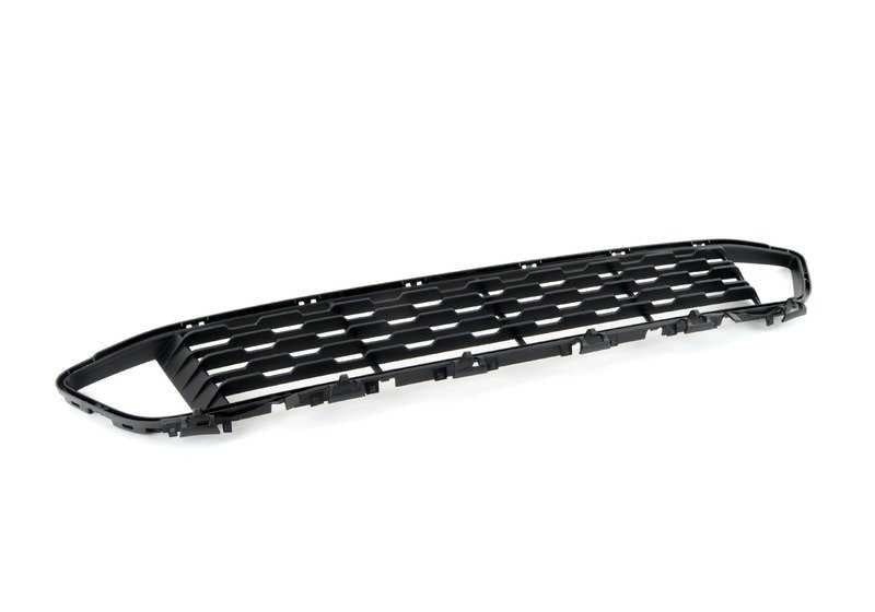 Rejilla central delantera abierta OEM 51117354773 para BMW X1 F48, F49. Pieza original BMW.