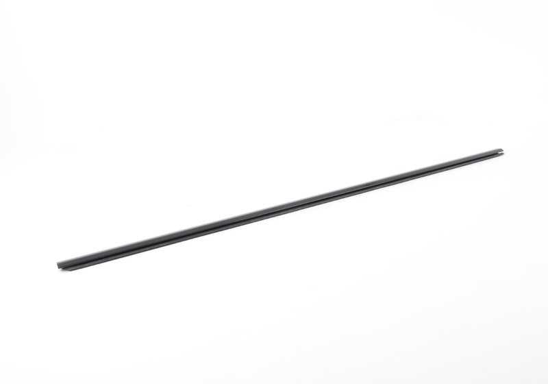 Cubierta exterior moldura puerta delantera derecha OEM 51337008572 para BMW E63, E64. Original BMW.