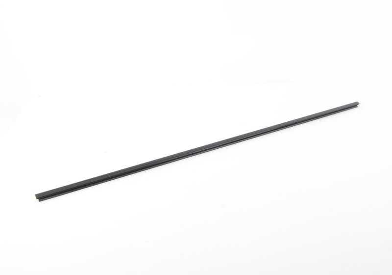Cubierta exterior del marco de la puerta delantera izquierda OEM 51337008571 para BMW E63, E64. Original BMW.