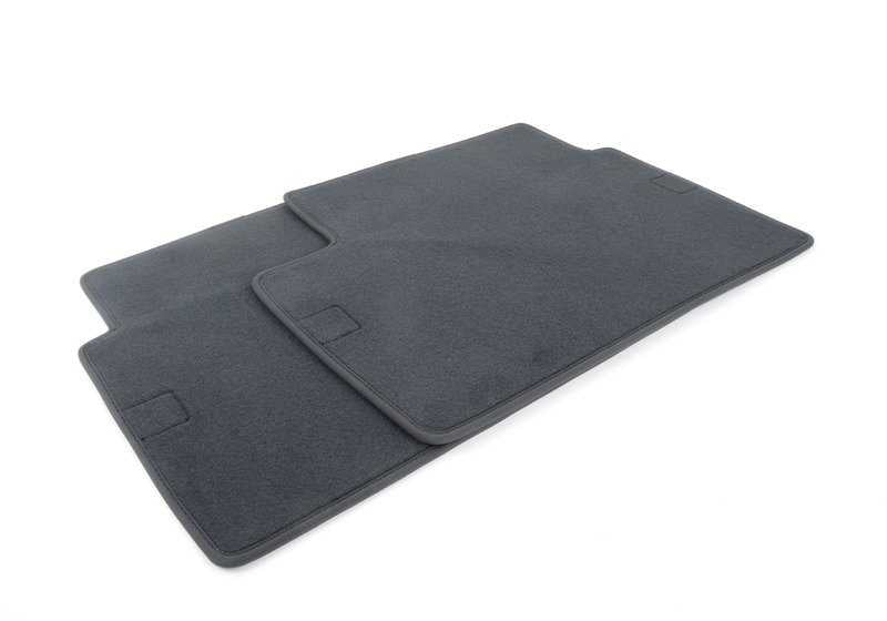 Alfombrillas de moqueta anthrazit OEM 51471887136 para BMW E21 {315,316,316i,318,318i,320} todos los modelos. Recambio original BMW.