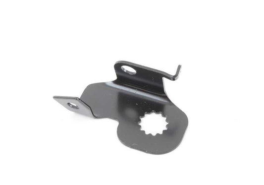 Right rear support for brake hose 34306859260 for BMW X5 {E70, E70N, F15, F85} and BMW X6 {E71, E72, F16, F86}. Original BMW.