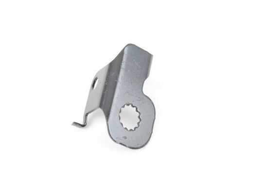 Right rear support for brake hose 34306859260 for BMW X5 {E70, E70N, F15, F85} and BMW X6 {E71, E72, F16, F86}. Original BMW.