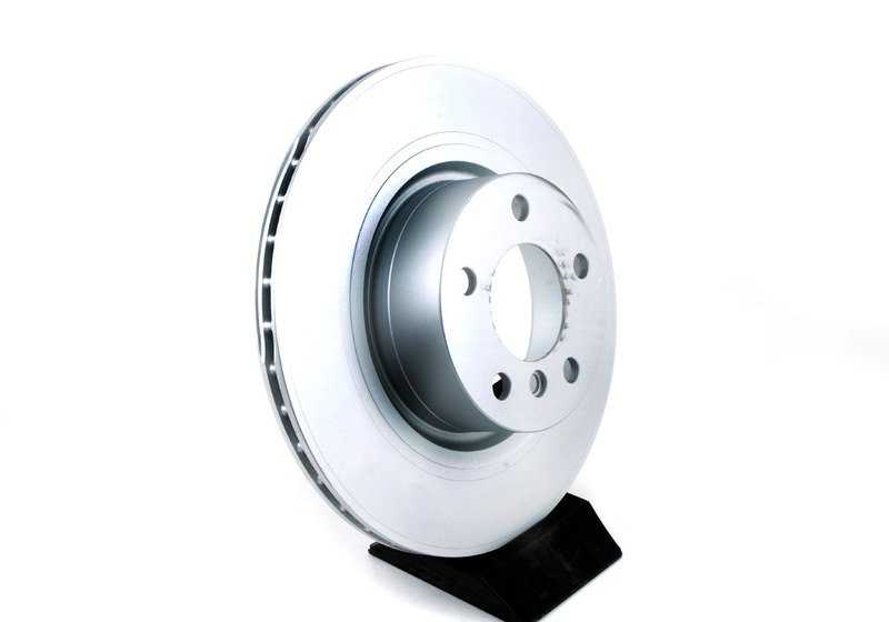 Disco de freno trasero ventilado 330x20 mm OEM 34206886482 para BMW F25 y F26. Original BMW.