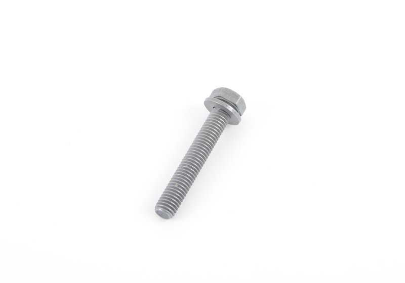 Vis hexagonale avec laveuse OEM M8X50 07119912980 pour BMW E30, E36, E34, E39, E32, E38, E31, E53, Z1, Z3. BMW d'origine.