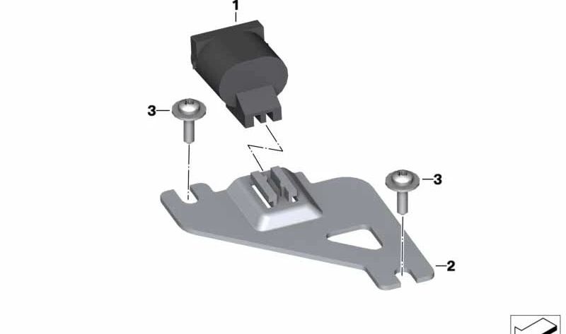 Resistencia 120 OHM OEM 61137668405 para motos BMW R 1300 GS, R 1250 GS, S 1000 RR, F 900 XR, R nineT… y más. Original BMW Motorrad.