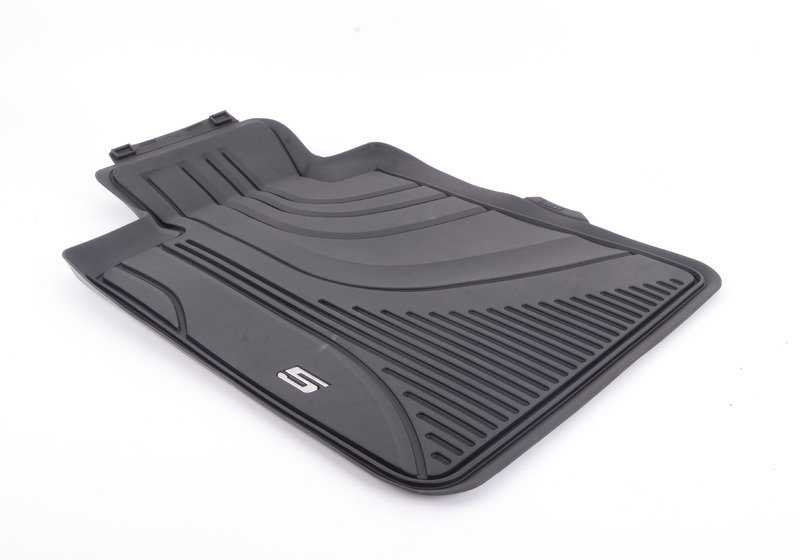 Alfombrillas de goma (Allwetterfußmatten) OEM 51472414218 para BMW F90, G30, G31, G38. Original BMW.