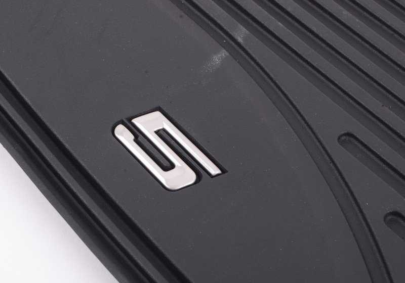 Alfombrillas de goma (Allwetterfußmatten) OEM 51472414218 para BMW F90, G30, G31, G38. Original BMW.