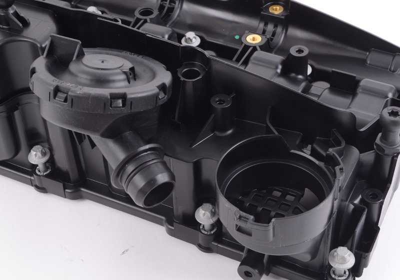 Tapa de válvulas OEM 11127823181 para BMW E90, E91, E92, E93, F30, F31, F34, F32, F33, F36, F07, F10, F11, F01, F02, F25, F26, E70, F15, E71, F16. Original BMW.