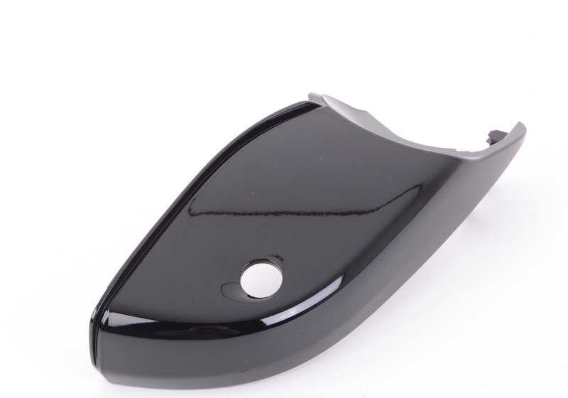 Carcasa inferior izquierda de espejo retrovisor OEM 51167308655 para BMW F07, F10, F11, F18, F06, F12, F13, F01, F02. Acabado Shadow-Line. Original BMW.
