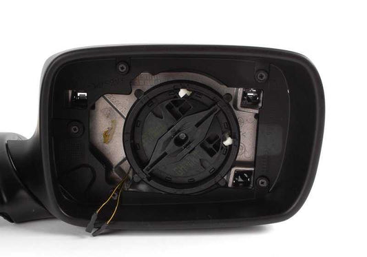 Espelho retrovisor direito sem vidro, aquecimento do OEM 51167190182 para BMW 7 E65 Series, E66 (todos os modelos compatíveis). BMW original.